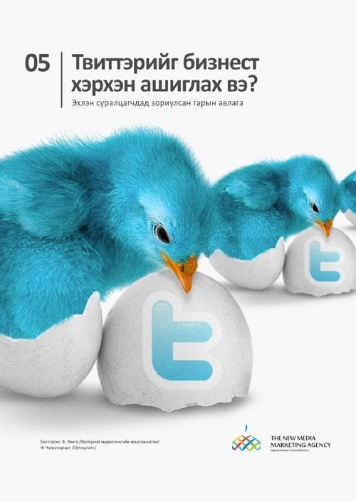 Гэрэгэ цахим ном: Твиттерийг бизнест хэрхэн ашиглах вэ?